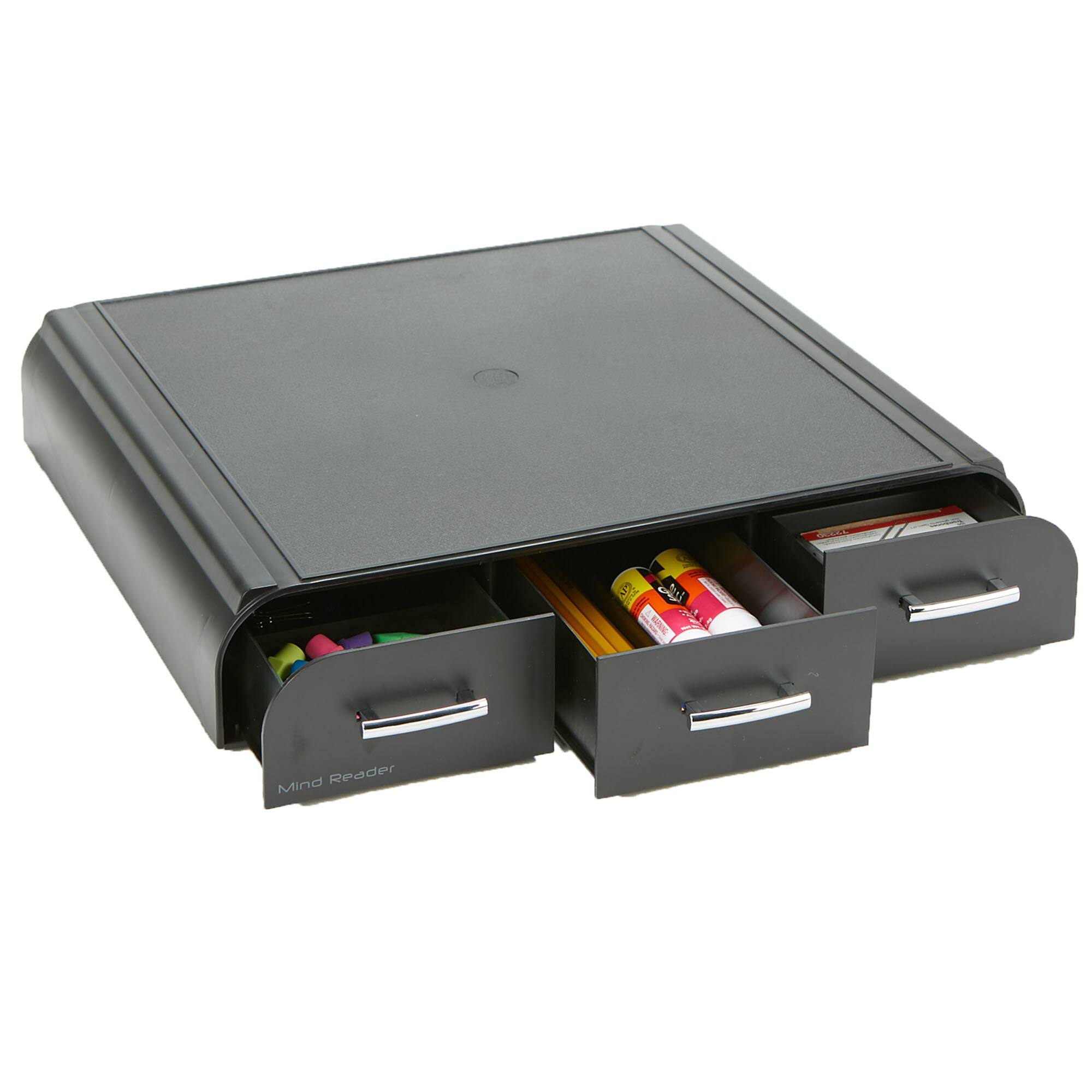 Mind Reader Laptop & Monitor Stand Organizer